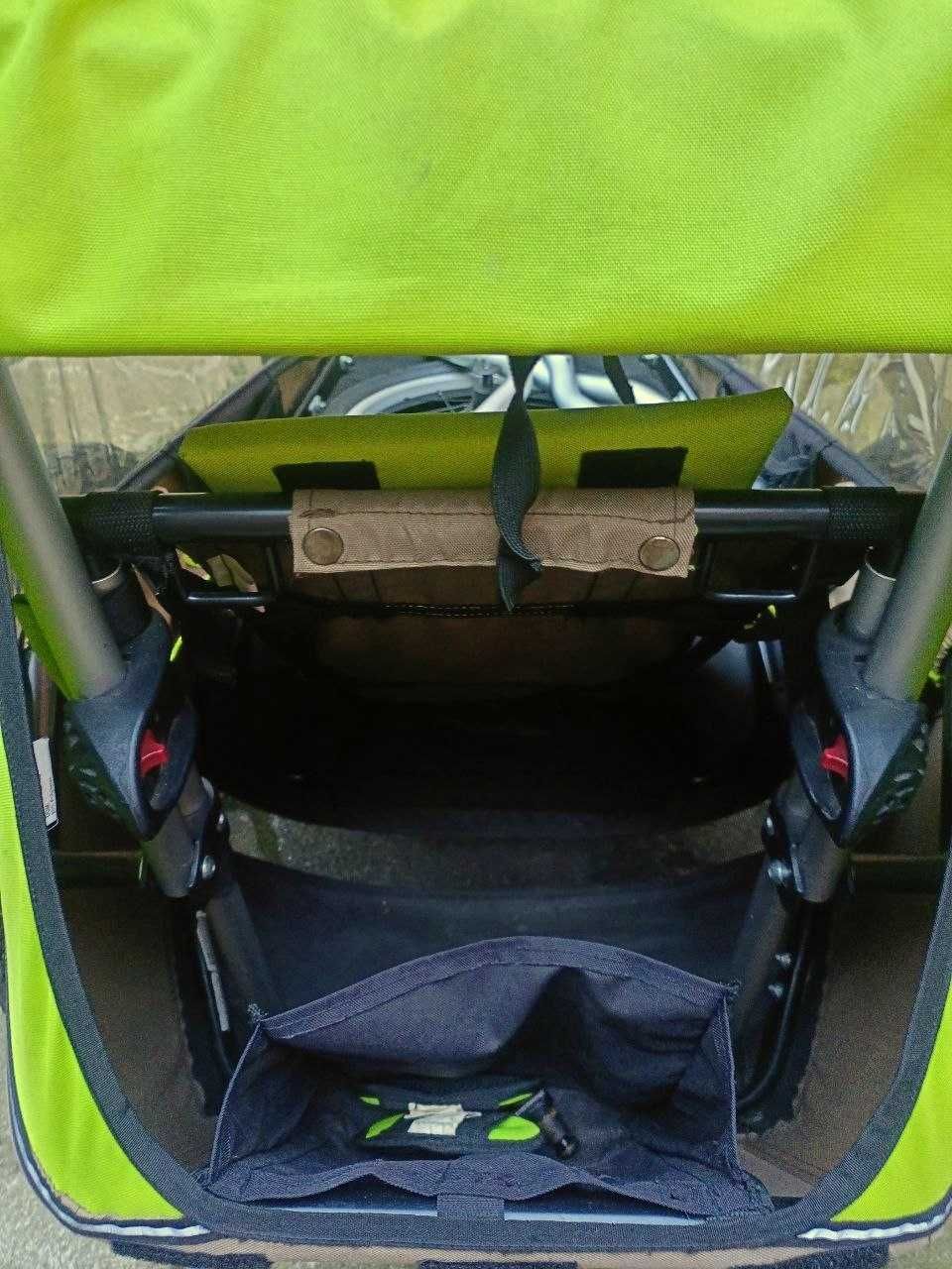 Przyczepka rowerowa Croozer Kid 1 WÓZEK spacerówka biegowy