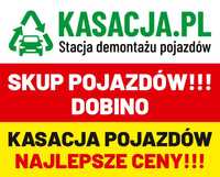 KASACJA  pojazdów Dobino ! *NAJLEPSZE ceny i darmowy odbiór* skup aut!