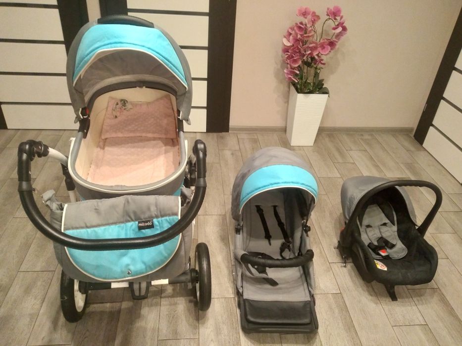 Wózek 3w1  mikado