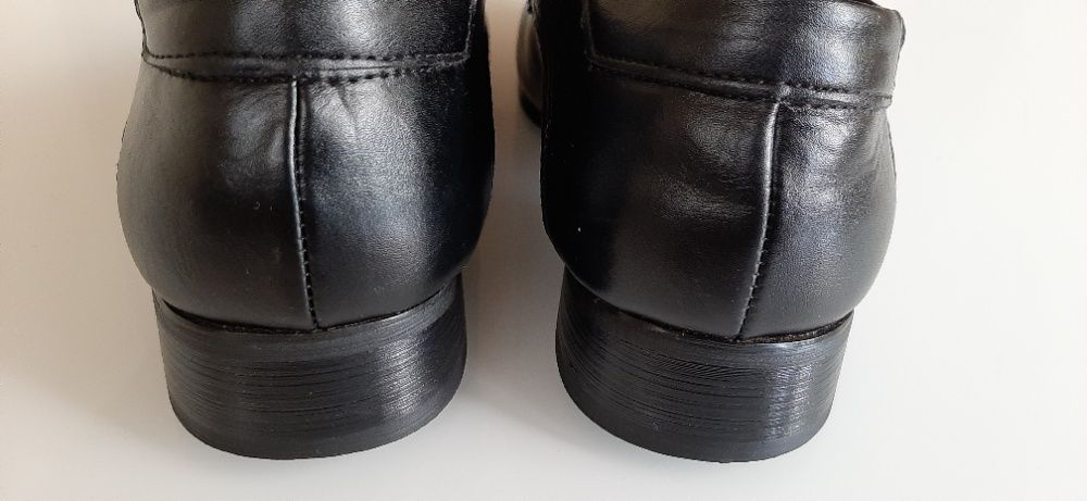 Eleganckie skórzane buty wizytowe Badoxx r. 37 wesele, komunia, galowo