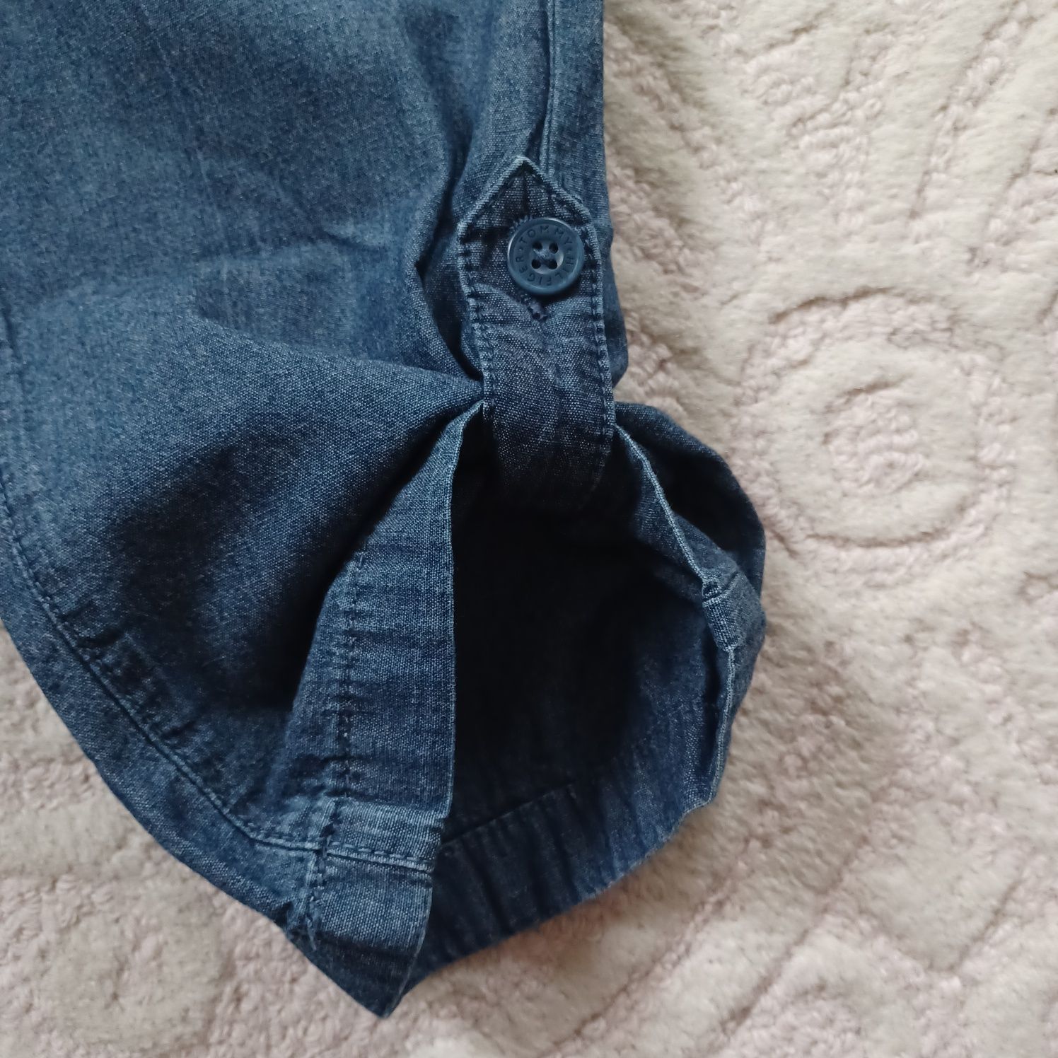 Spodnie bojówki Tommy Hilfiger cienki jeans M/ 38