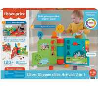 Fisher price duża książka edukacyjna