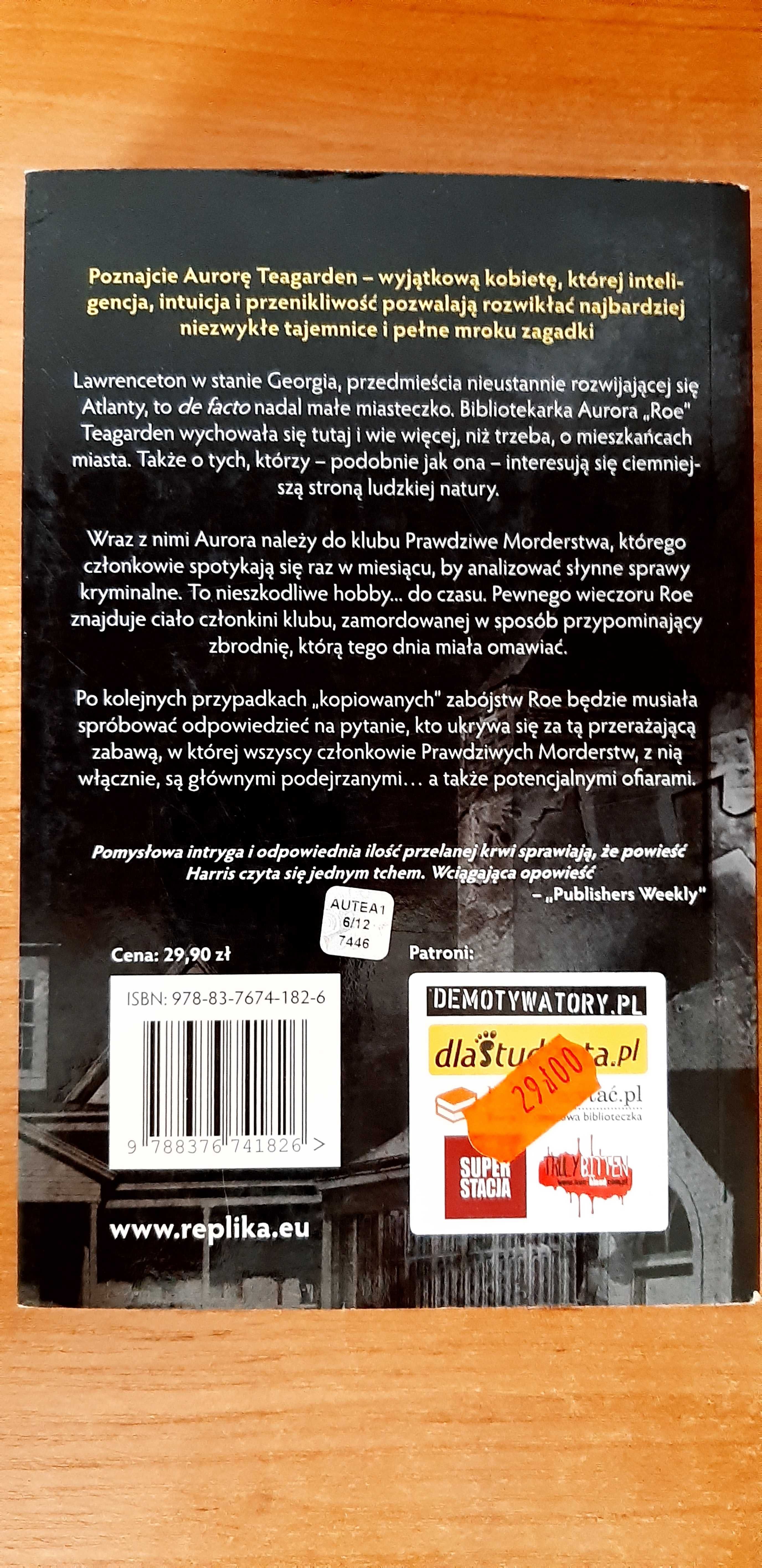Prawdziwe morderstwa Charlaine Harris