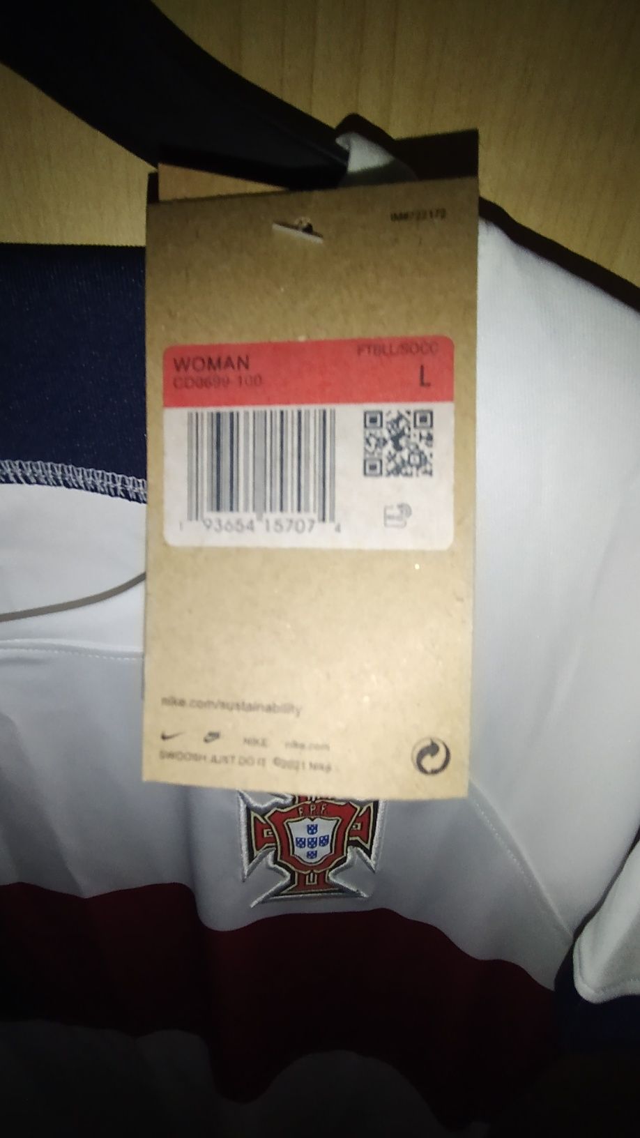 Camisola seleção Portuguesa feminina