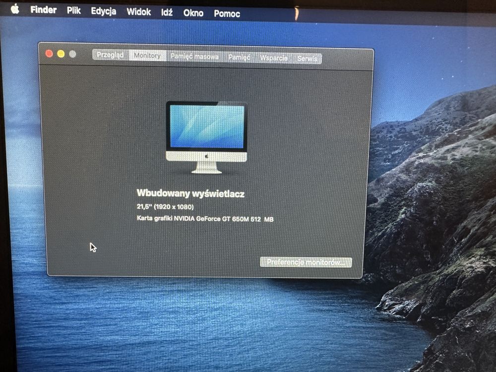 2 szt iMac i5 8GB oraz 1TB late 2012 zestaw klawiatura mysz