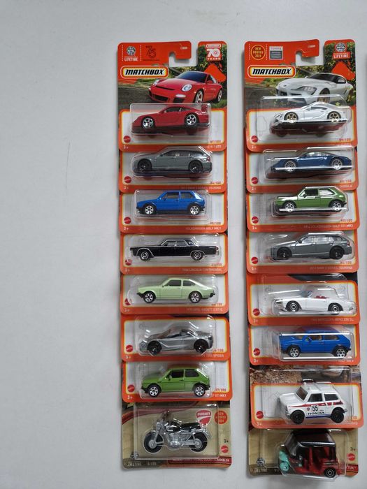 Zestaw 24 sztuk modeli Matchbox