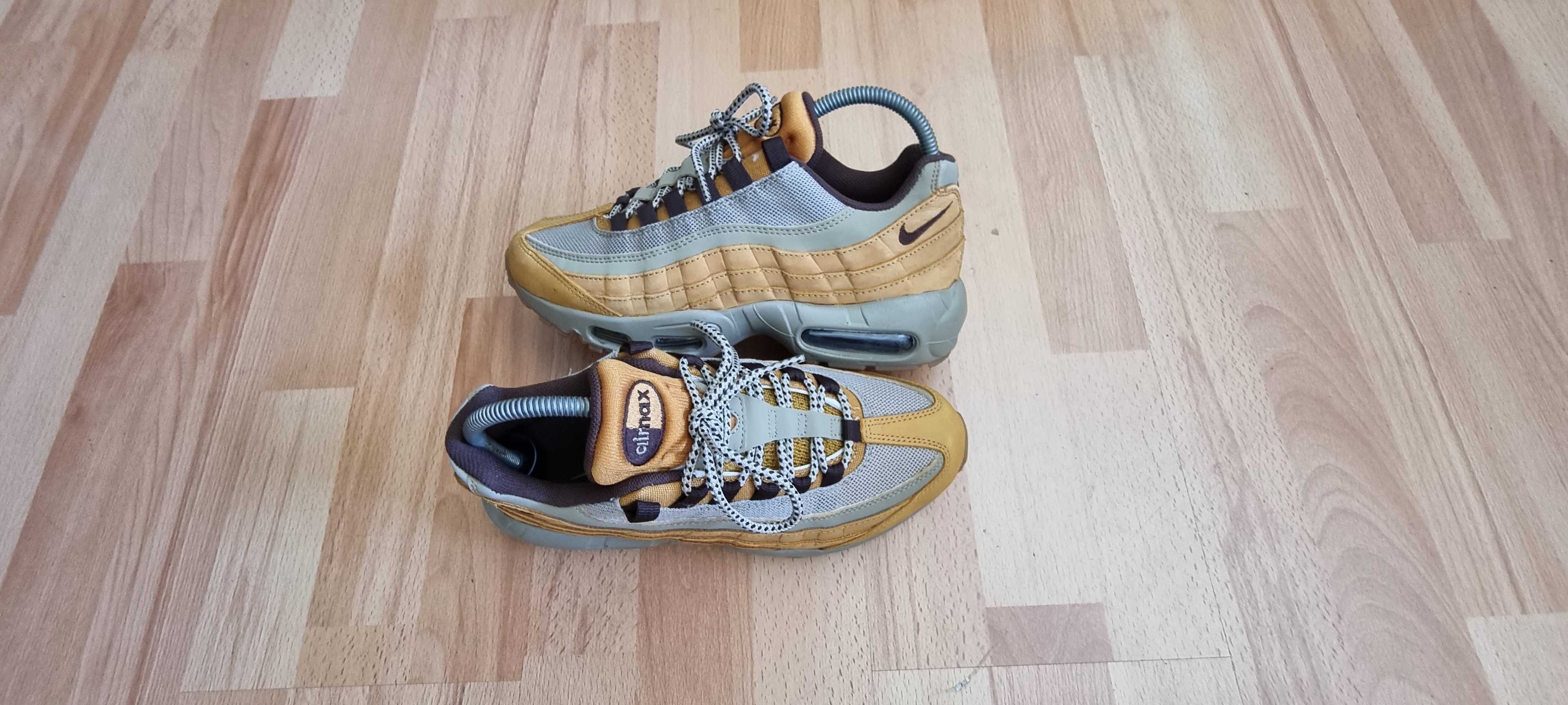 Airmax 95 em pele camel novos