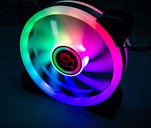 Wentylator Talius 120 x 120 mm RGB 2sztuki Wiatrak