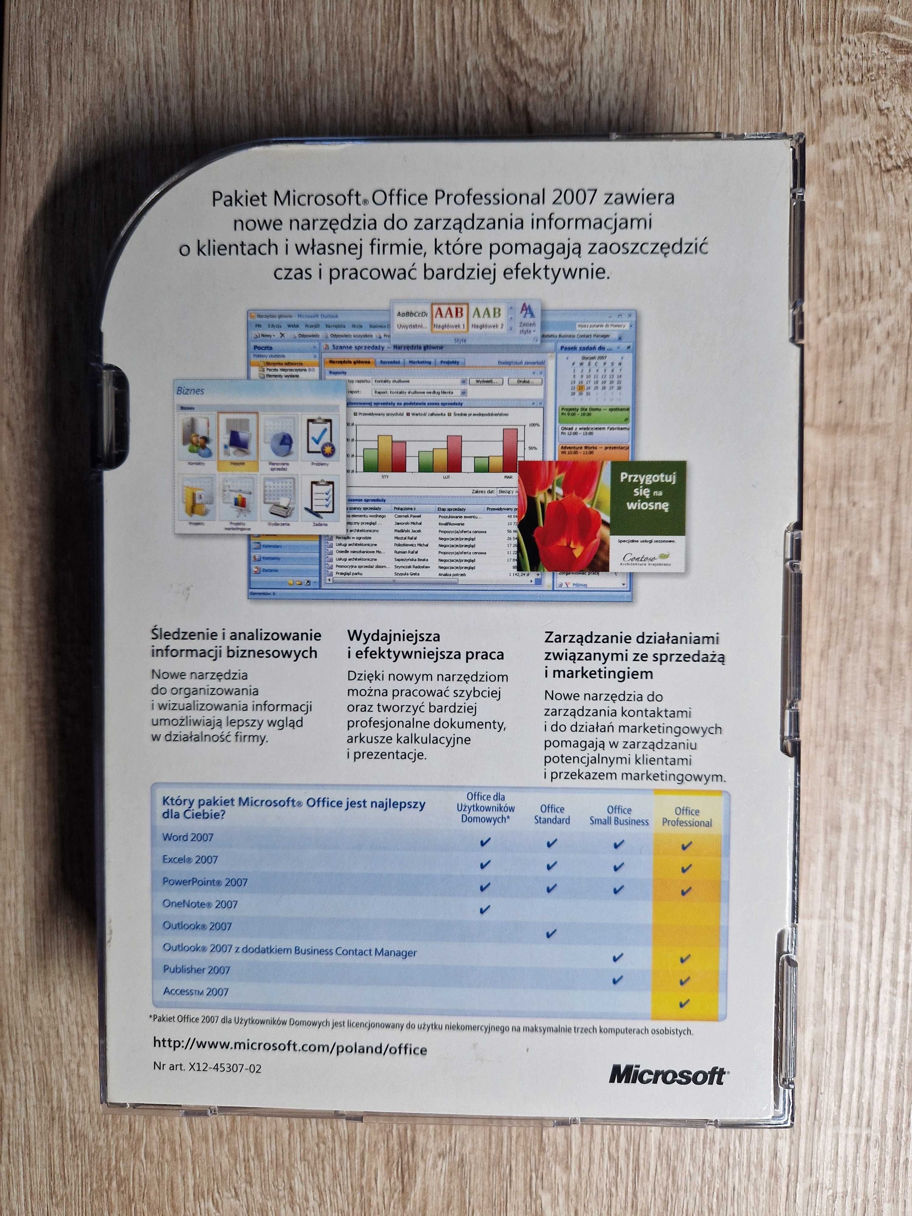 Microsoft Office 2007 Professional BOX