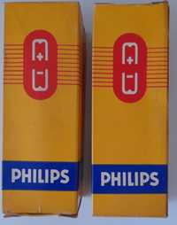 Válvulas antigas Philips 807 a trabalhar