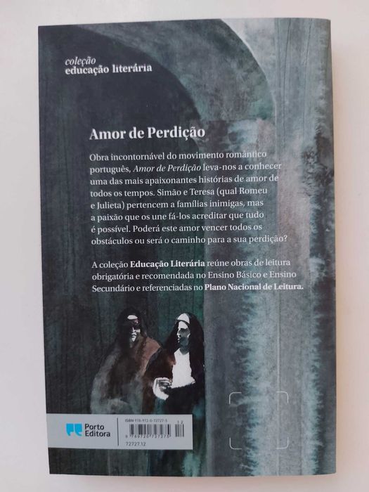 Livro Amor de Perdição (como novo)