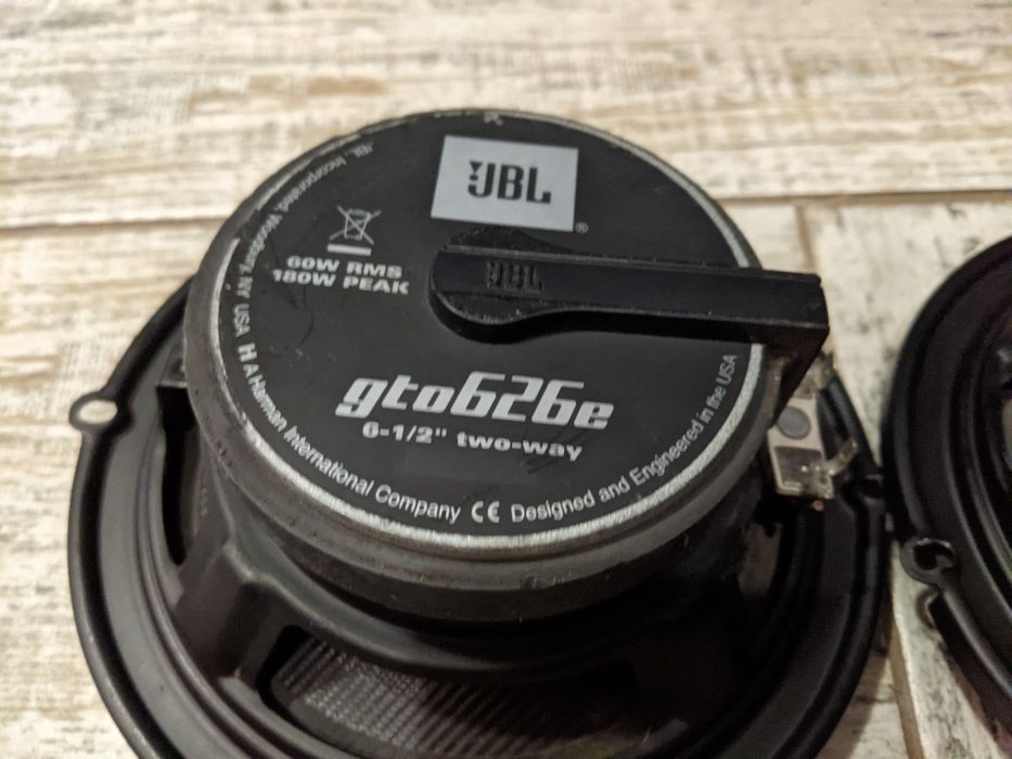 JBL GTO626e, 16-е динамики в авто.