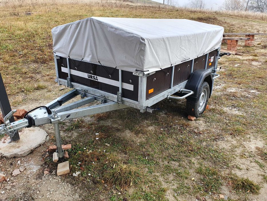 Причеп легковий Ursa Optima оцинкований, самоскид, 2500х1500