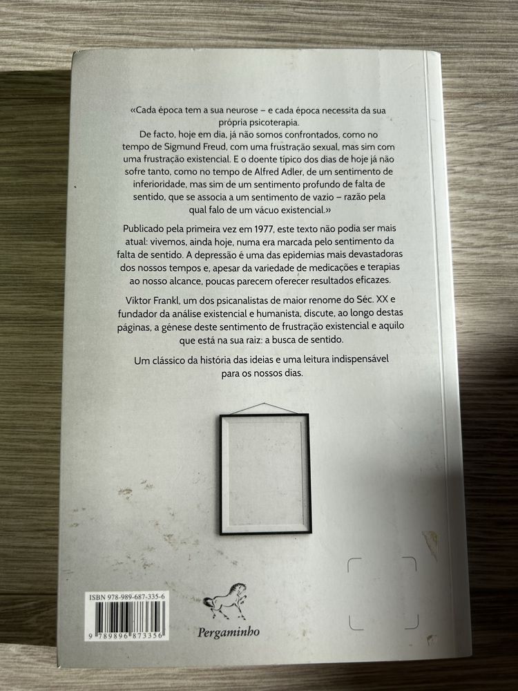 A falta de sentido na vida - Viktor Frankl