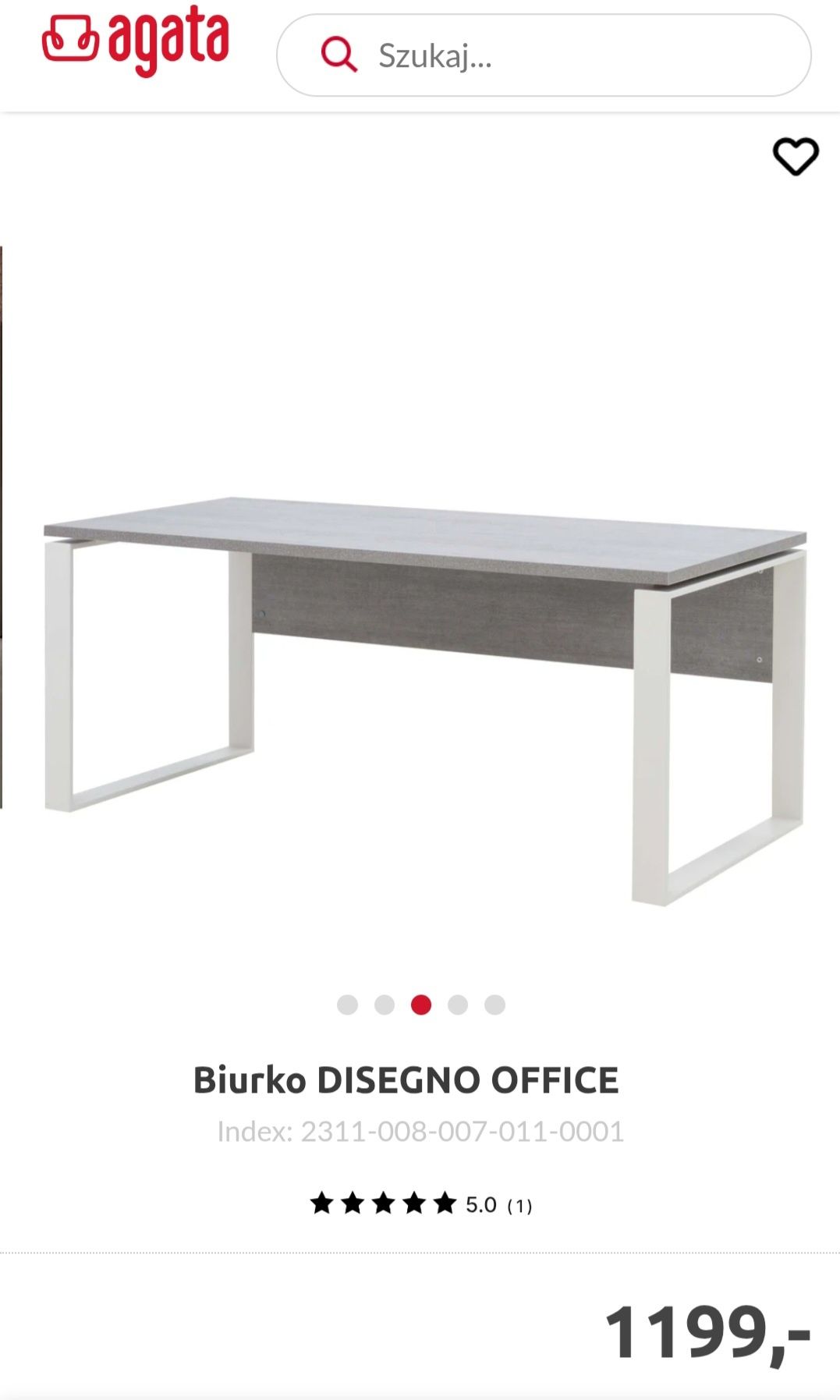 Biurko Disegno Office 170x80