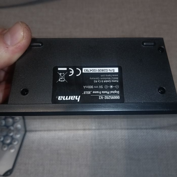 Cyfrowa Foto Ramka na zdjęcia 8 cali z USB + Pilot