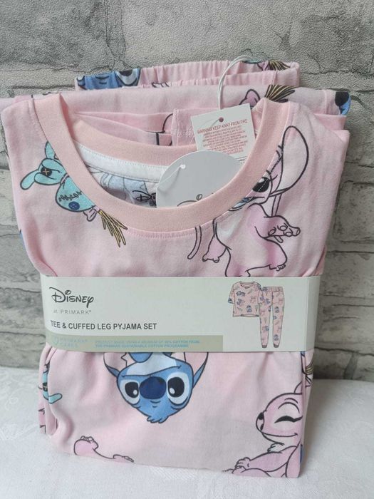 Piżama bawełniana Disney Stitch PRIMARK
