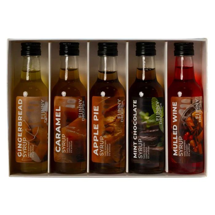 Набор сиропов Funny Drops Winter Line 5 шт по 50 мл