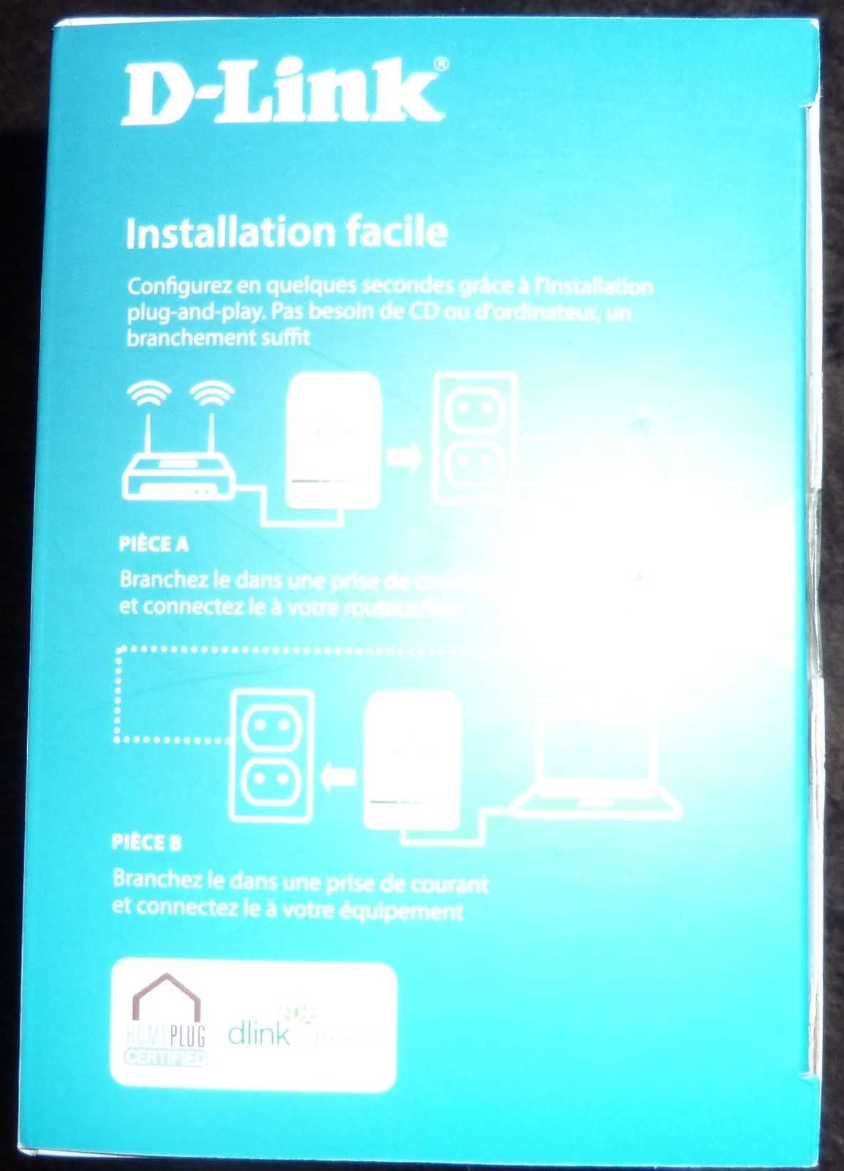 PowerLine D-Link AV500 HD Starter Kit DHP-P509AV - SALDO