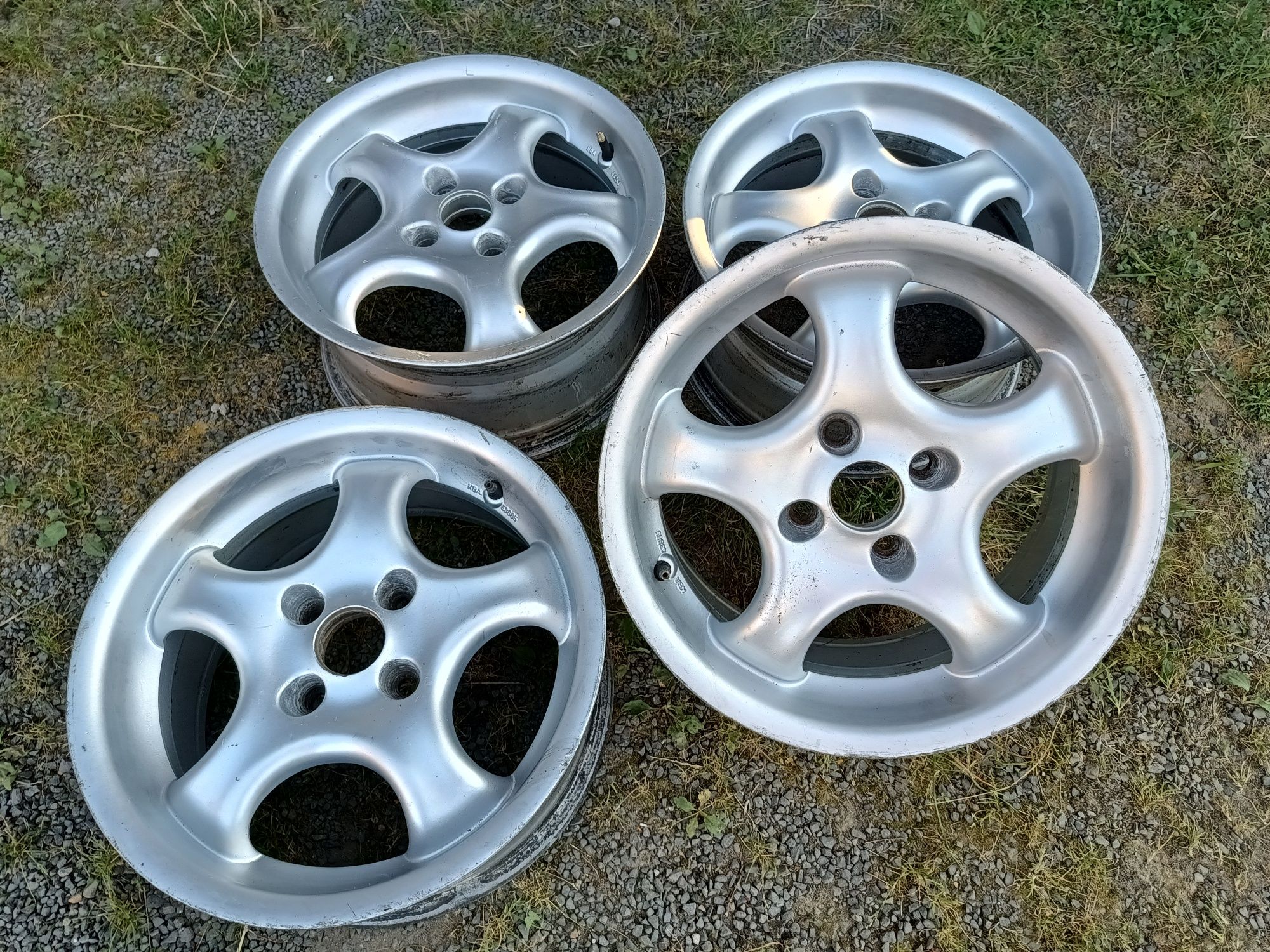 Alufelgi 15 z rantem 4x100 15 cali opel vw renault seat