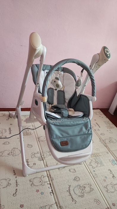 Крісло 3 в 1 для годування/качеля