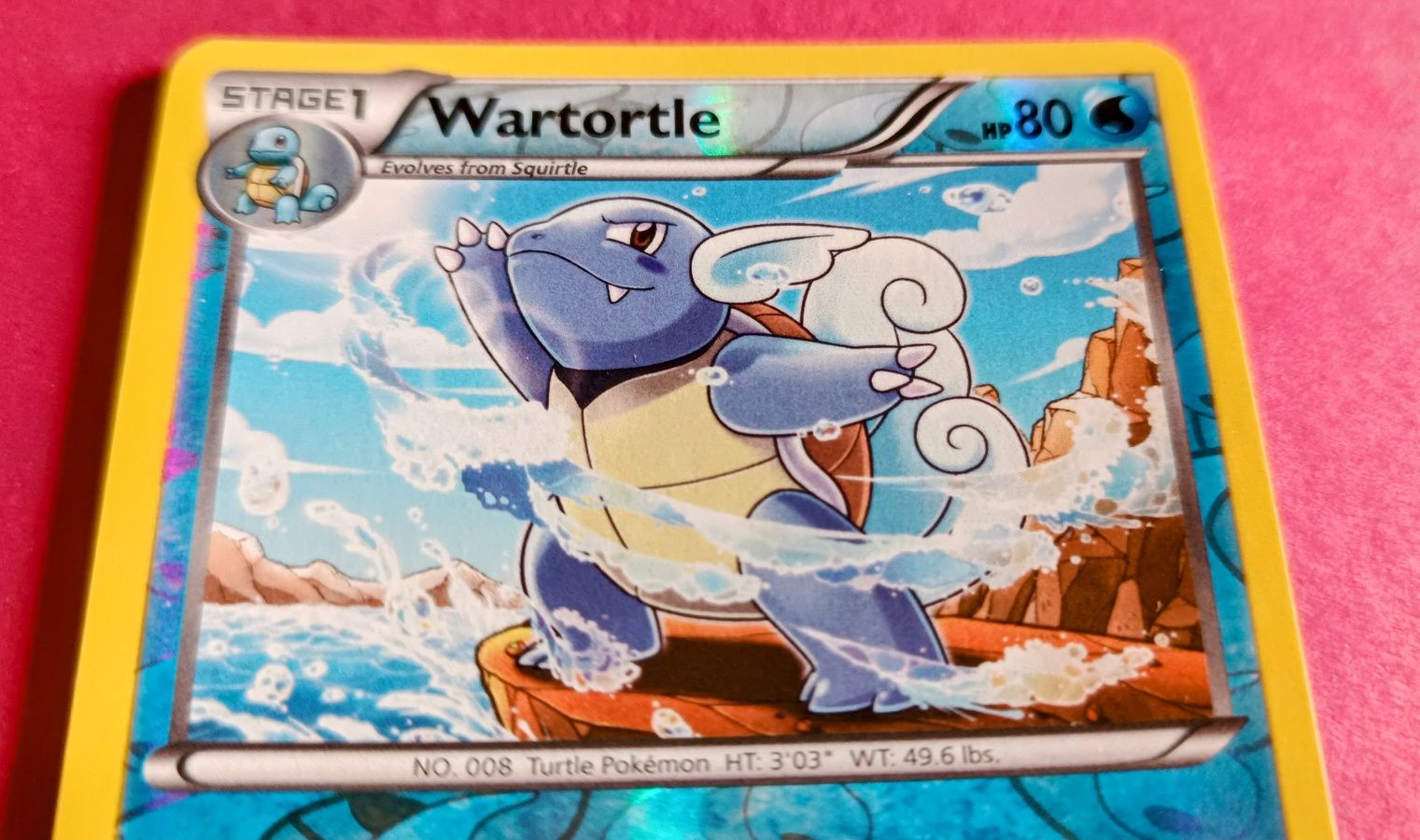Carta POKÉMON Wartortle Pl 15/101 Reverse Holo