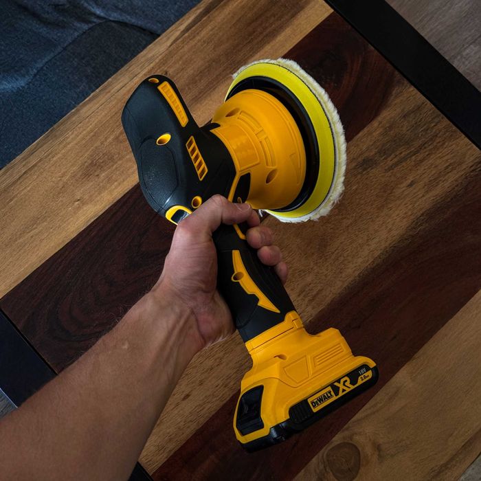 SOLIDNA Polerka Akumulatorowa Zgodna z Systemem Baterii DEWALT 18V