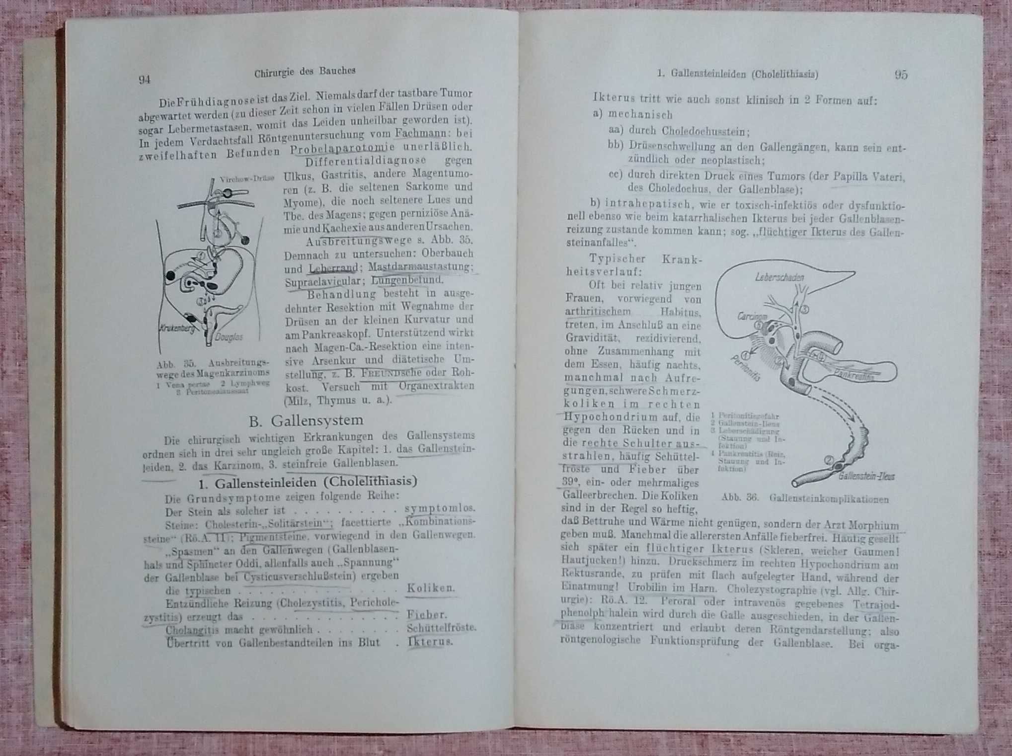 Podręcznik niemiecki do studiowania chirurgii 1939 prof Orator unikat