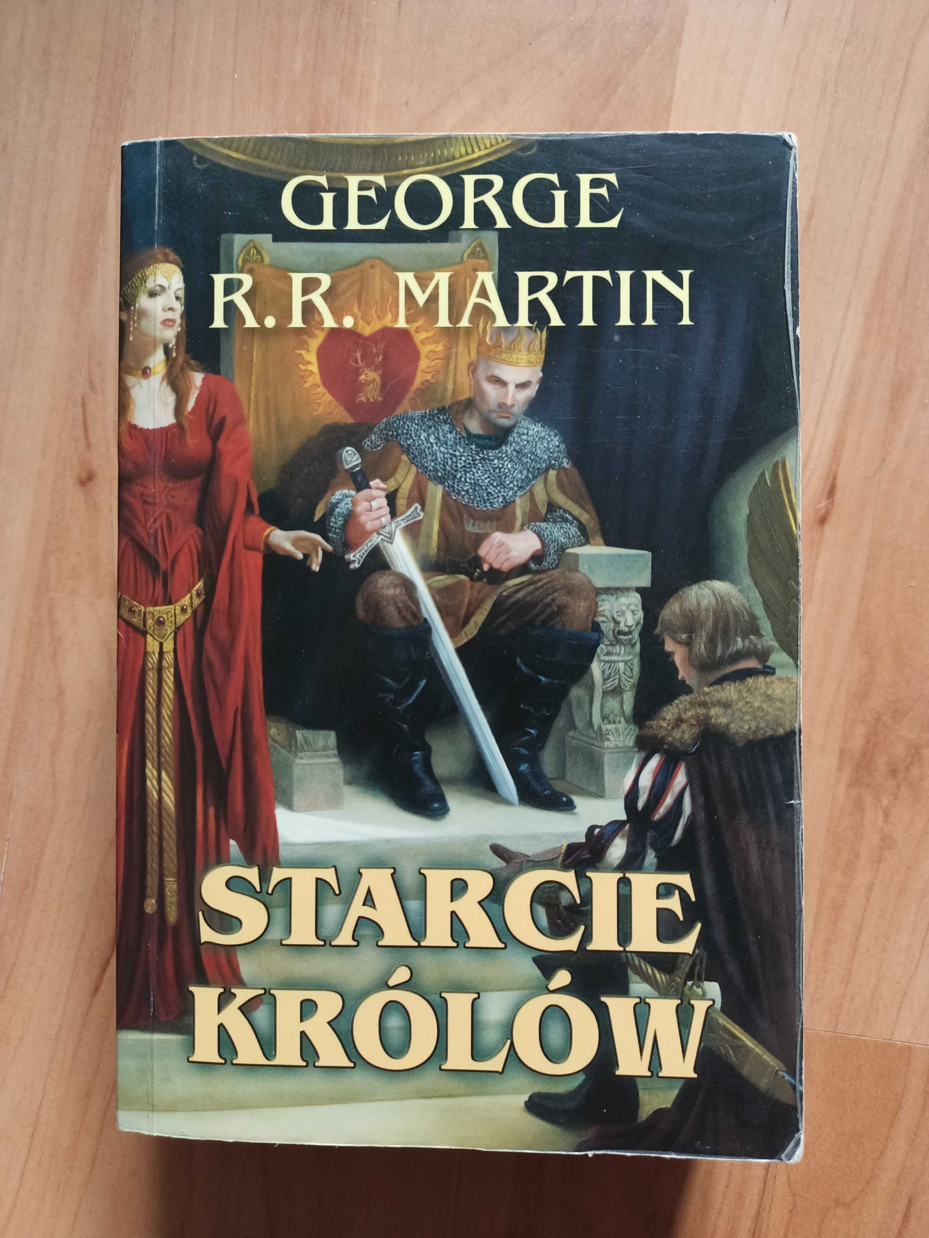 Gra o tron + Starcie królów | George R.R. Martin | książki fantasy