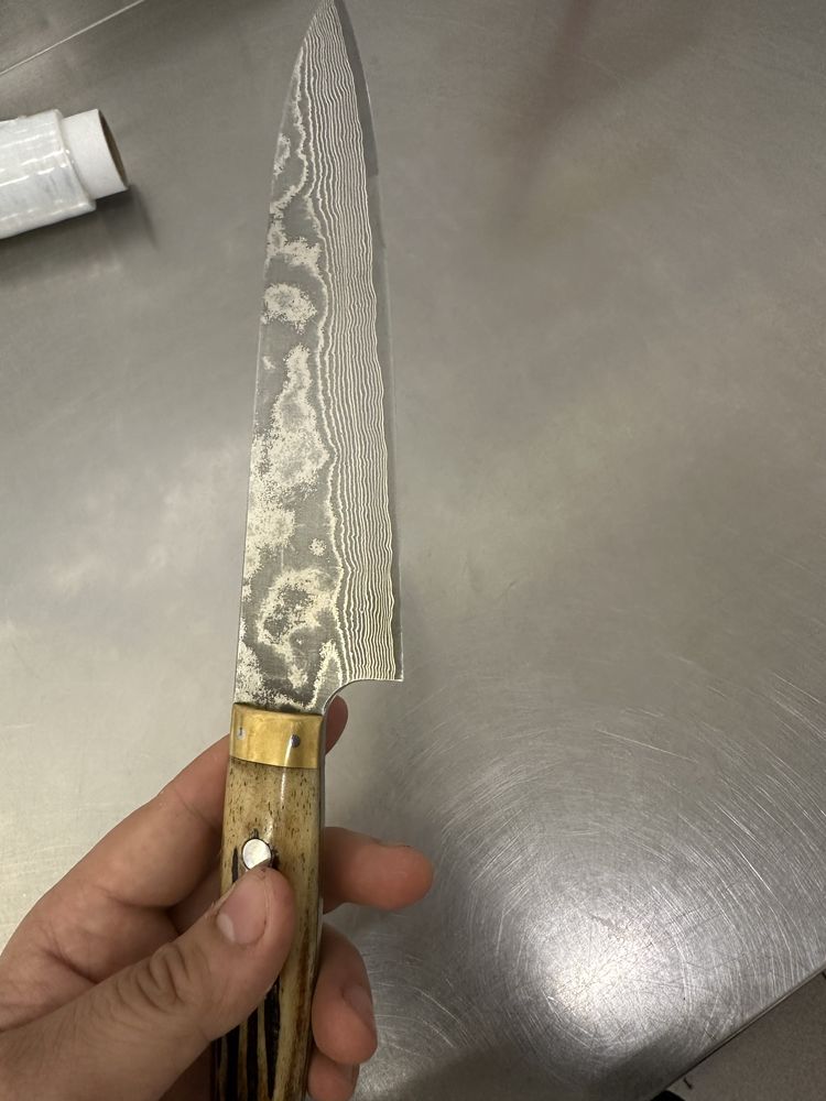 Takeshi Saji YBB Ręcznie Kuty Nóż Kuchenny Szefa 18 cm VG-10
