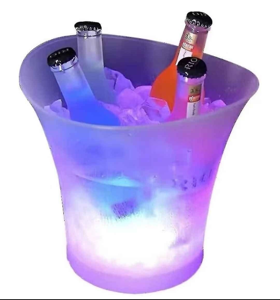 Balde de gelo com iluminação /Frappe com Led