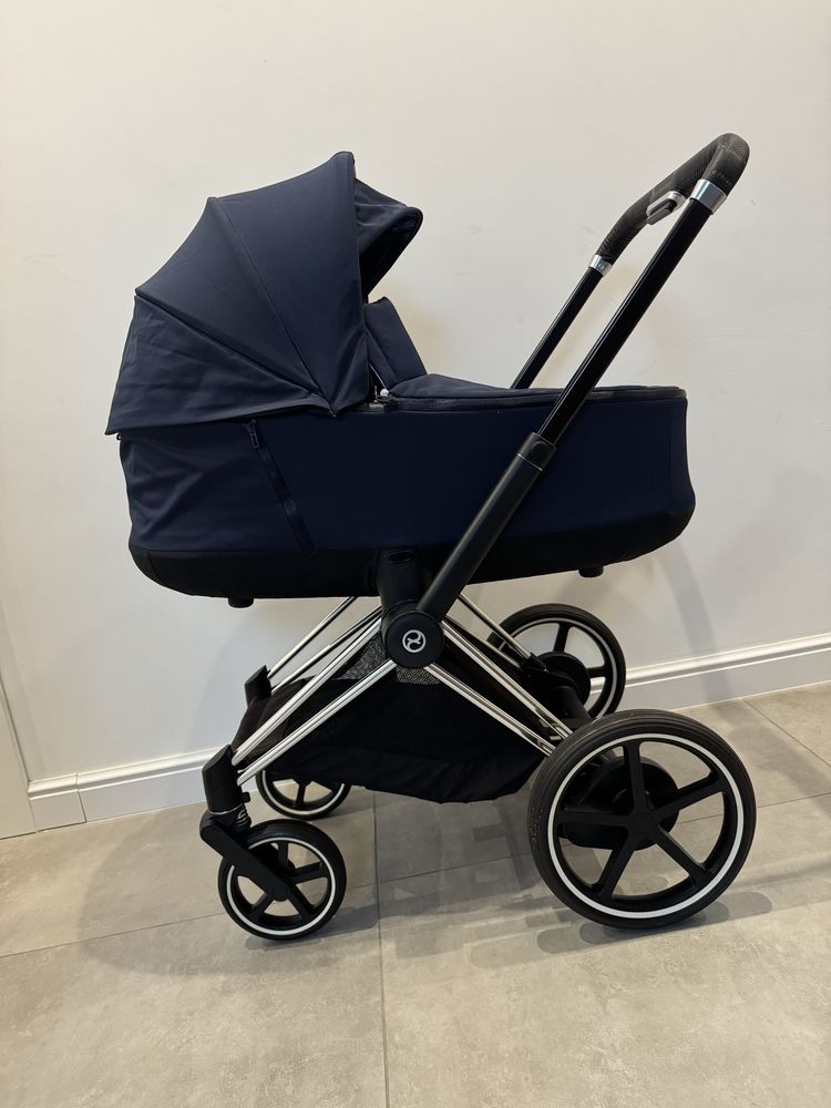 Cybex e-Priam 2.0 2w1 Granat / Chrome Black