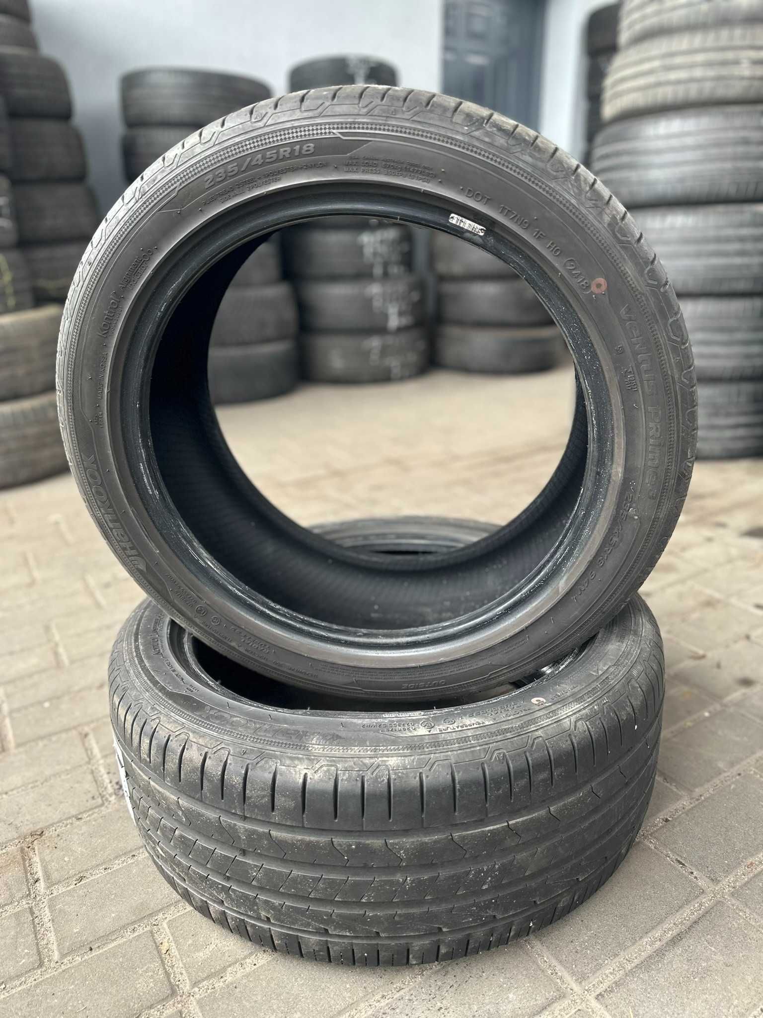 Opony letnie 2x Hankook Ventus 235/45/18