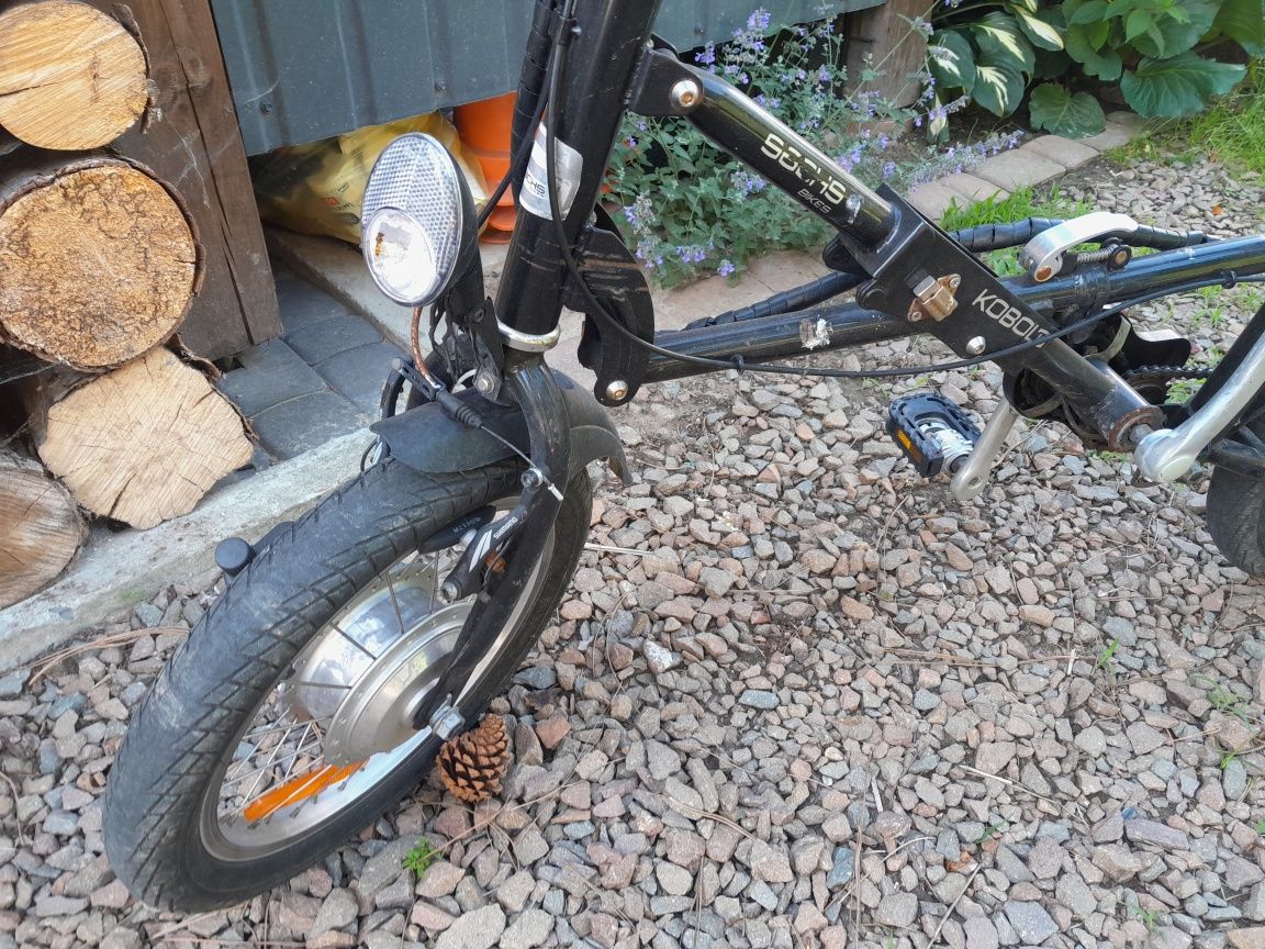 Rower skladak elektryczny sachs niemiecki 3biegowy schimano