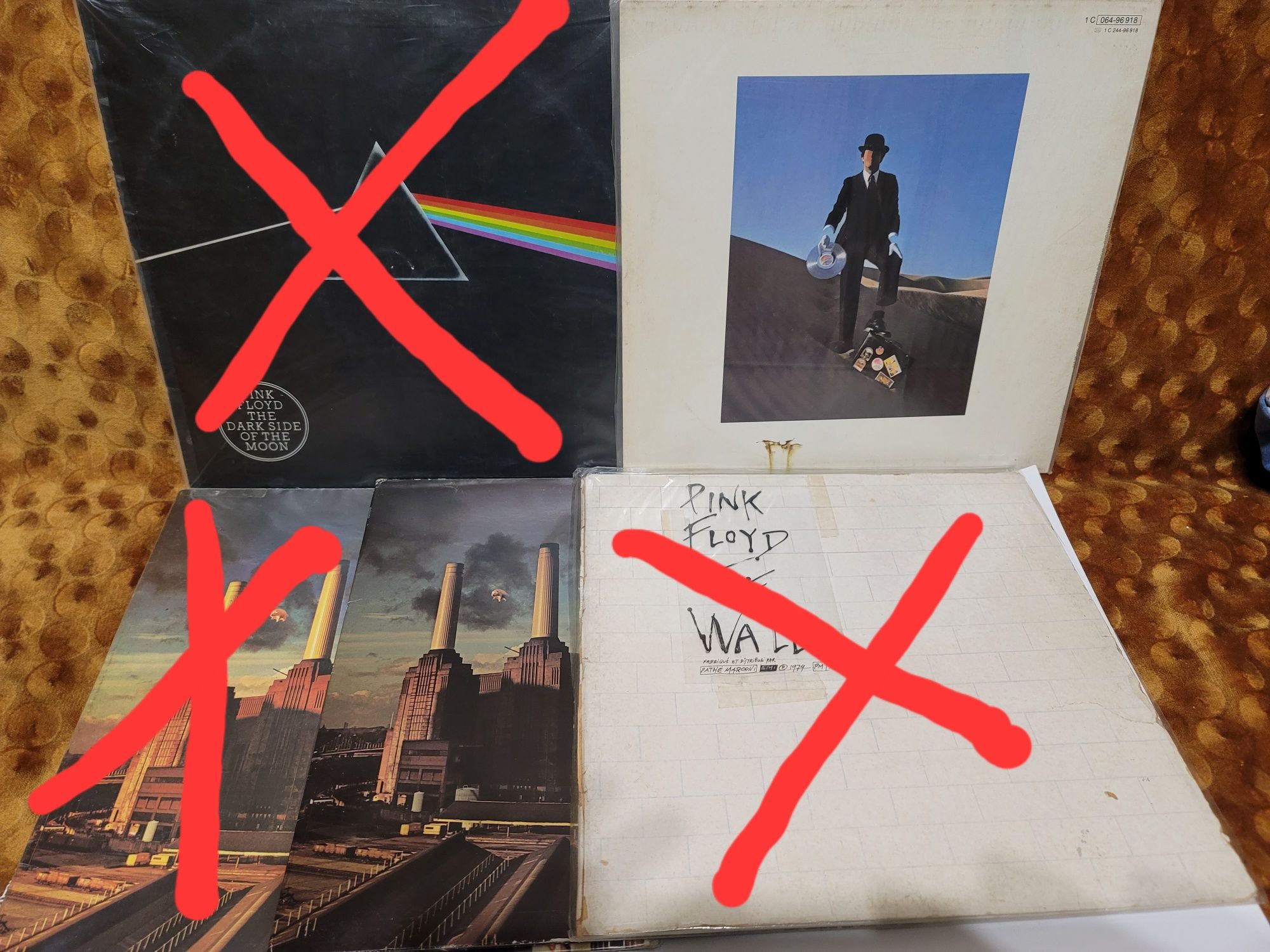 Виниловые пластинки Pink Floyd – 1973/1975/1977/1979