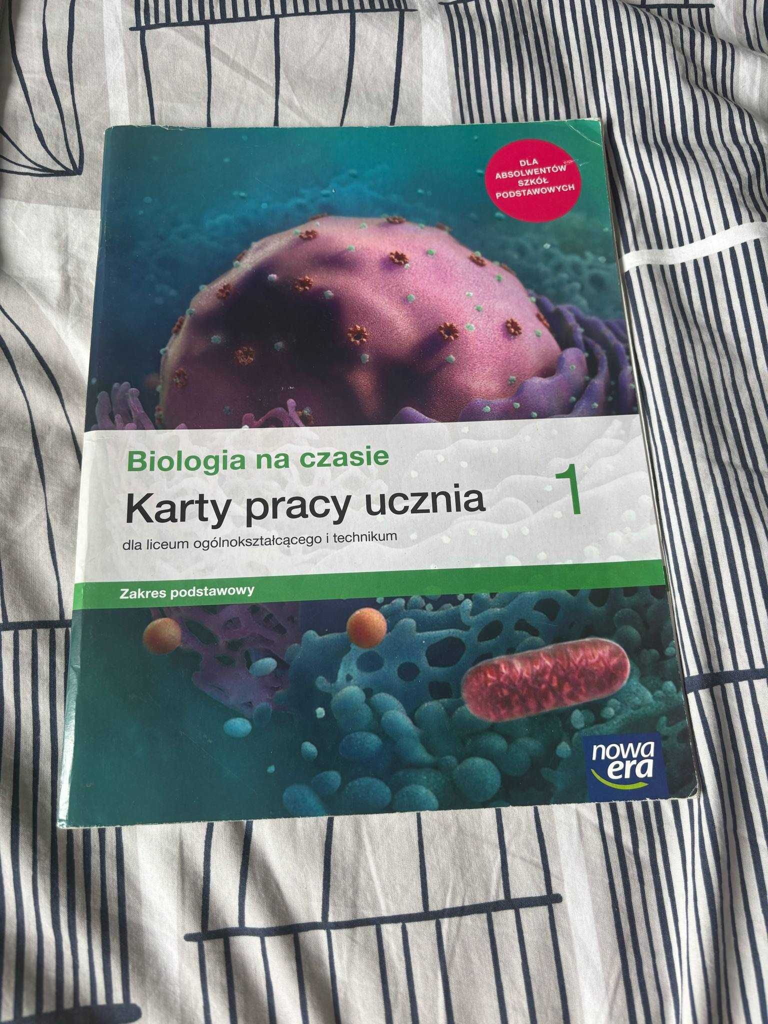 Karty Pracy Biologia na czasie 1 i 2 Nowa Era RABAT