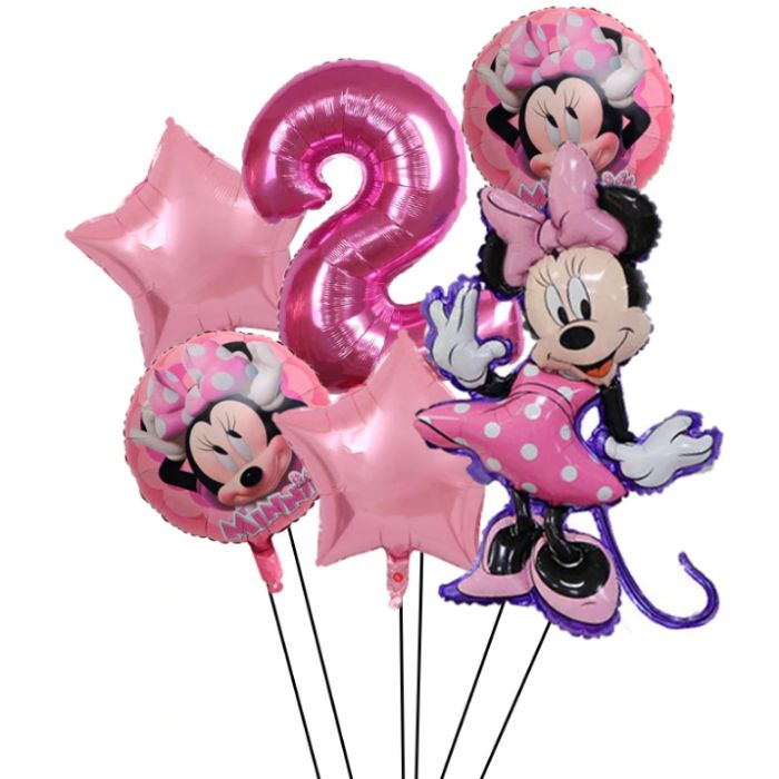 BALONY 12 pak Myszka Mickey Miki Minnie 24 H PL