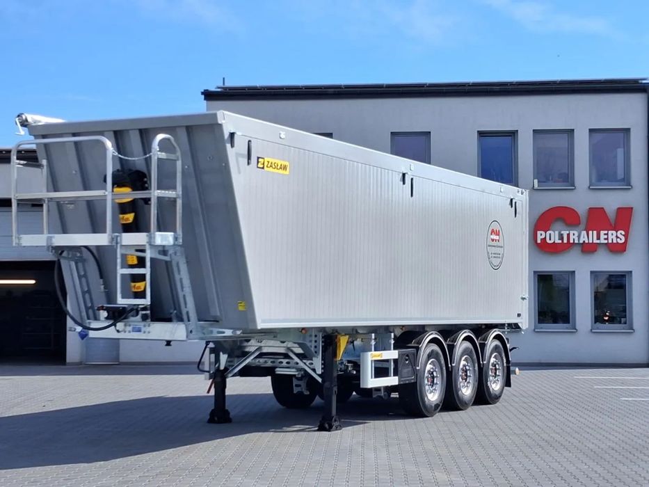 Zaslaw Wywrotka Aluminiowa 51m3 Klapo-Drzwi  Możliwość wynajmu // sprzedaż 50/50 // sprzedaż ratalna