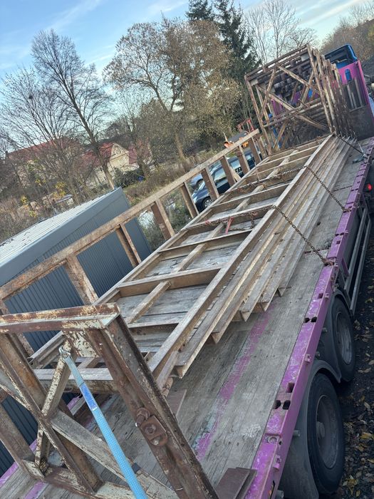 Innenlader palety do naczepy wklady inloader do scian betonowych