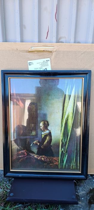 Reprodukcja obrazu Dziewczyna czytająca list Jan Vermerr van Delft