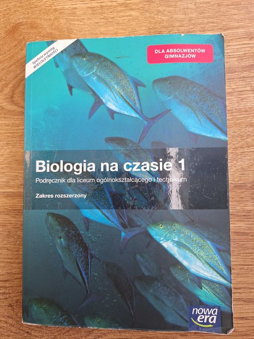 Podręcznik szkolny o zakresie rozszerzonym .Biologia na czasie 1