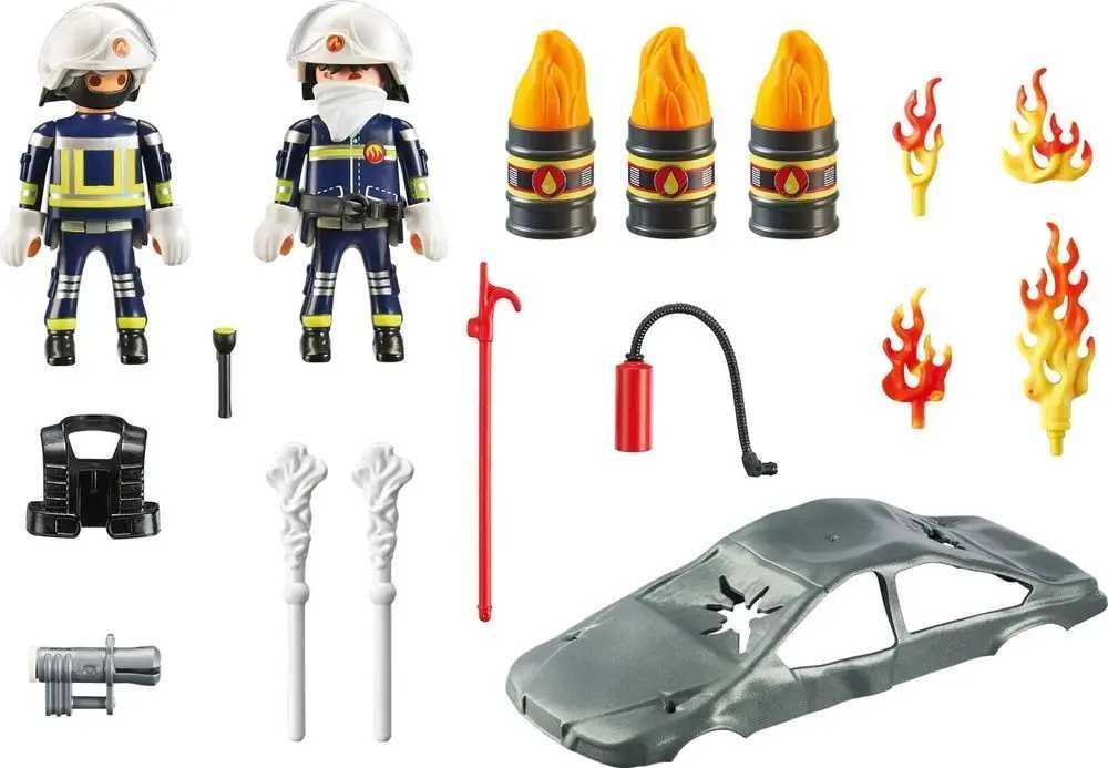 Klocki Playmobil Dla Dzieci 70907 – Ćwiczenia Straży Pożarnej