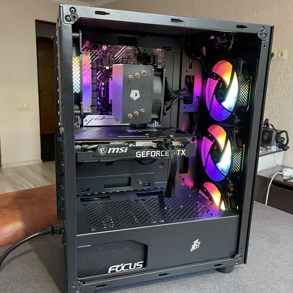 ІГРОВИЙ ПК | RTX 3050 | i5-10400F | 16 DDR4 | ssd 500 gb | Компьютер |