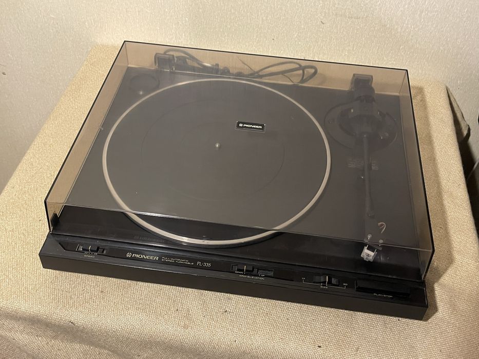 Японский автоматический HI-FI проигрыватель винила PIONEER PL-335
