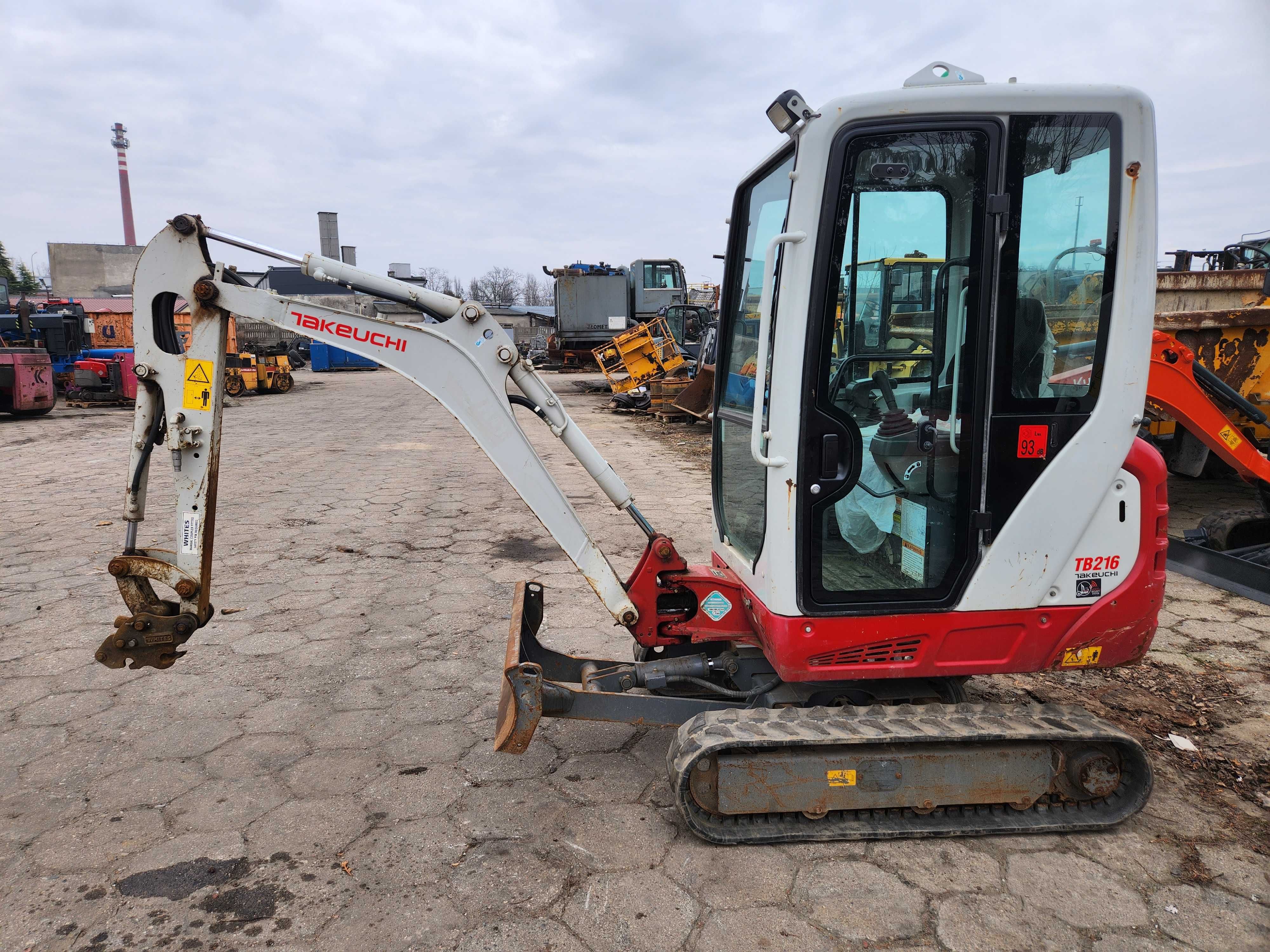 minikoparka mini koparka takeuchi tb 216 jcb yanmar kubota rozsuwane