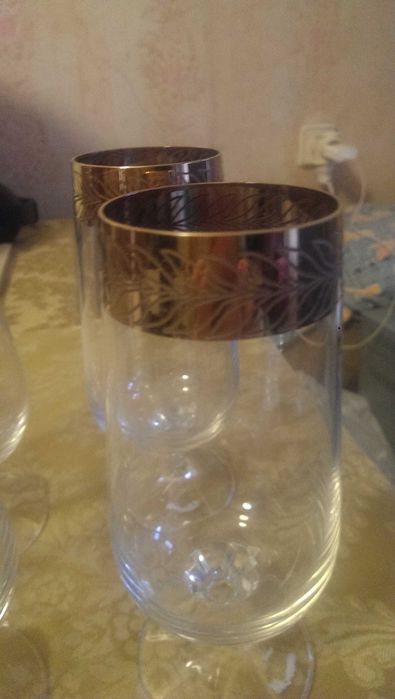 Фужеры винтажные (Чехословакия)