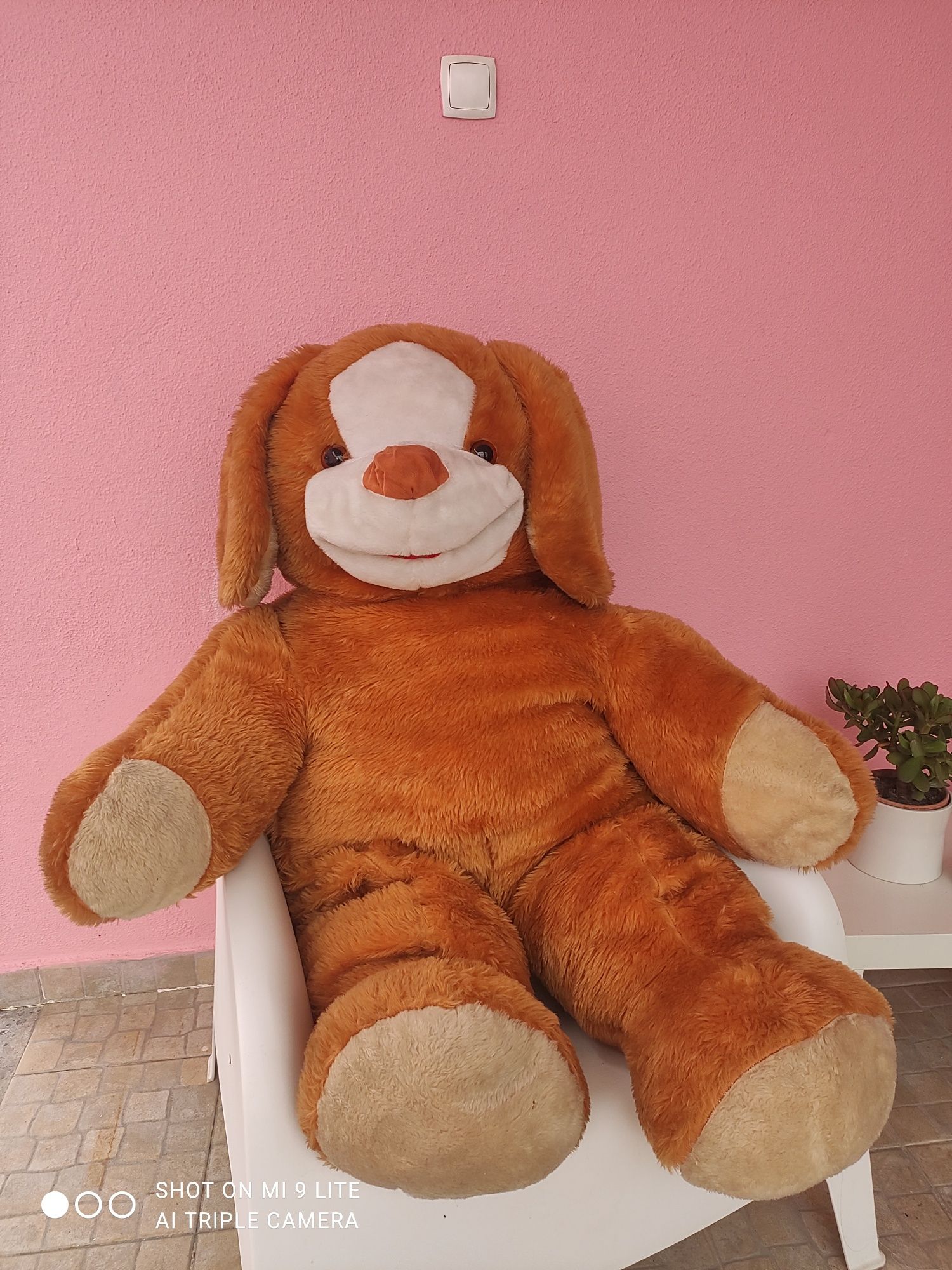 Boneco, peluche grande - cão