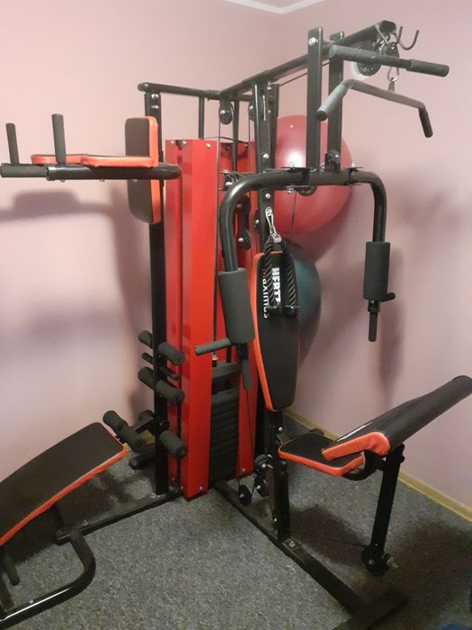 Sprzedam atlas do ćwiczeń +ławeczka + sztanga