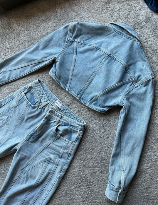Kurta zara viral xs 34 jeansowa