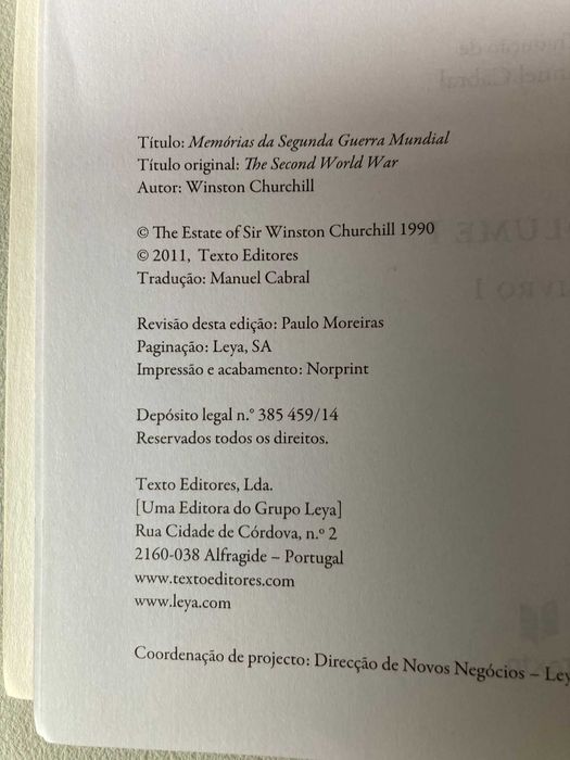 Memórias da Segunda Guerra Mundial, de Winston Churchill [completo]